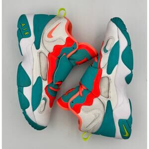 NIKE AIR MAX Speed Turf Crimson Turquoise Miami BQ9632-101 Sz 6.5 #226
